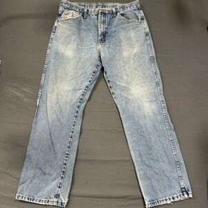 legendary gold jeans mens size 36/30 regular straight denim medium‎ wash blue